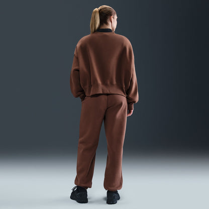 Nike Womens Sportswear Phoenix Fleece - Fauna Brown/Pale Ivory by Denim Exchange
