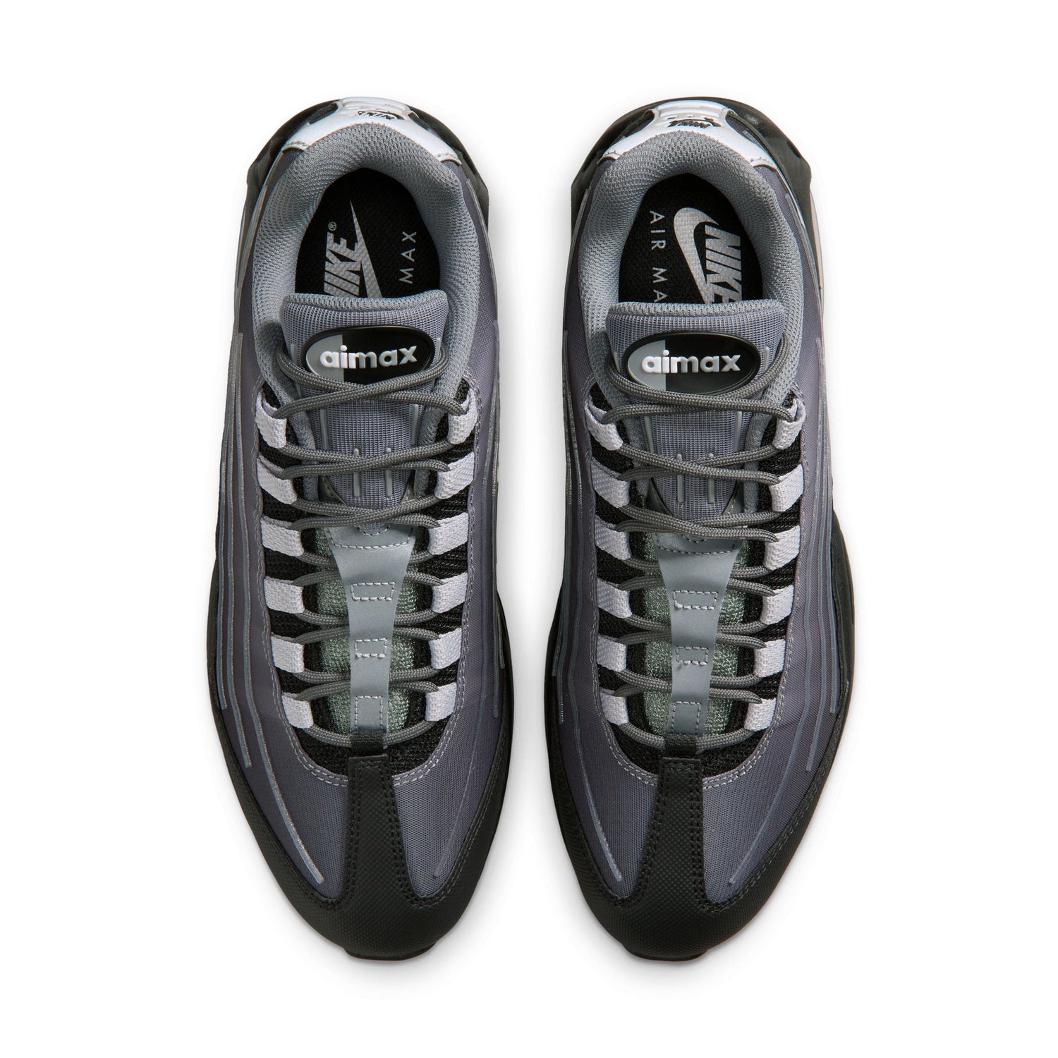 Nike Mens Air Max 95 Tech - Black/Wolf Grey by Denim Exchange