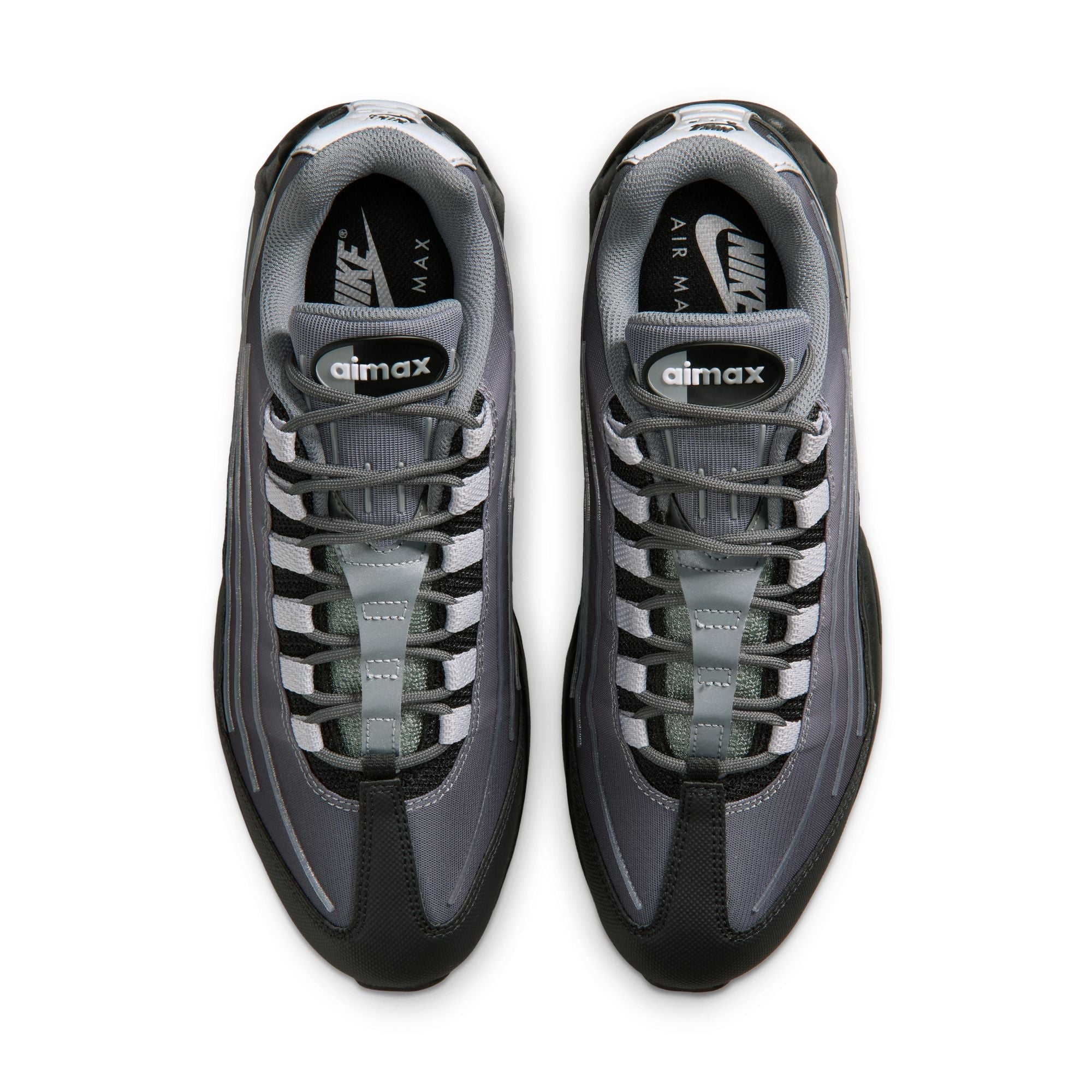 Nike Mens Air Max 95 Tech - Black/Wolf Grey by Denim Exchange