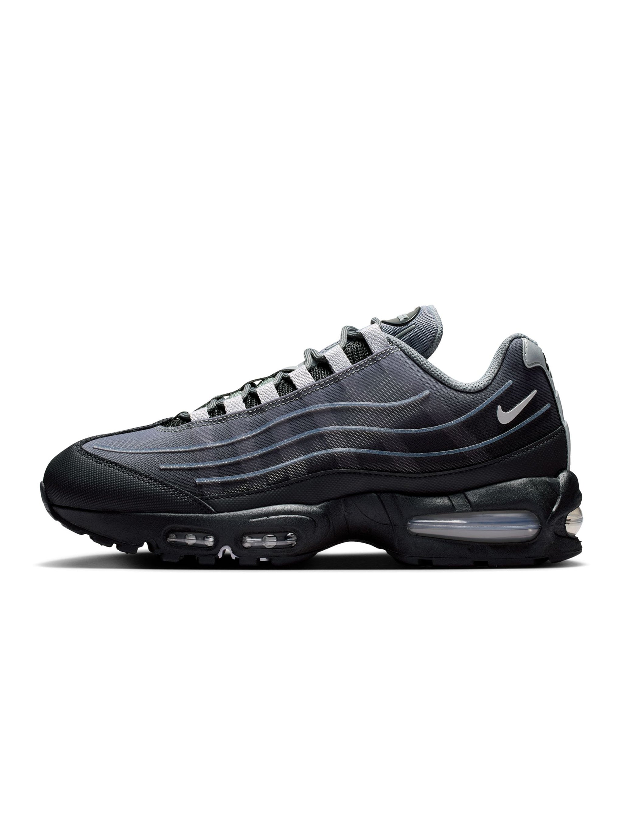 Nike Mens Air Max 95 Tech - Black/Wolf Grey by Denim Exchange