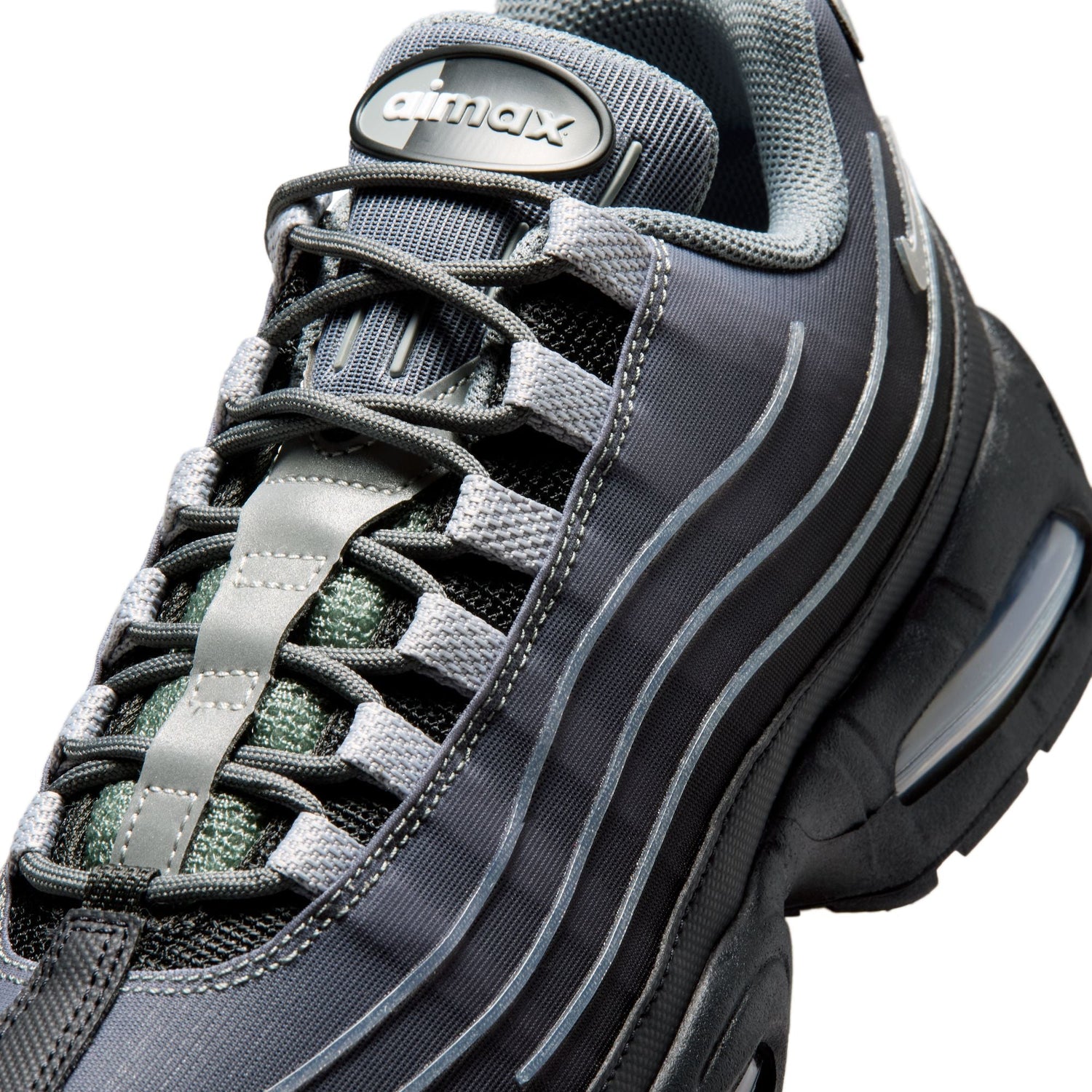 Nike Mens Air Max 95 Tech - Black/Wolf Grey by Denim Exchange