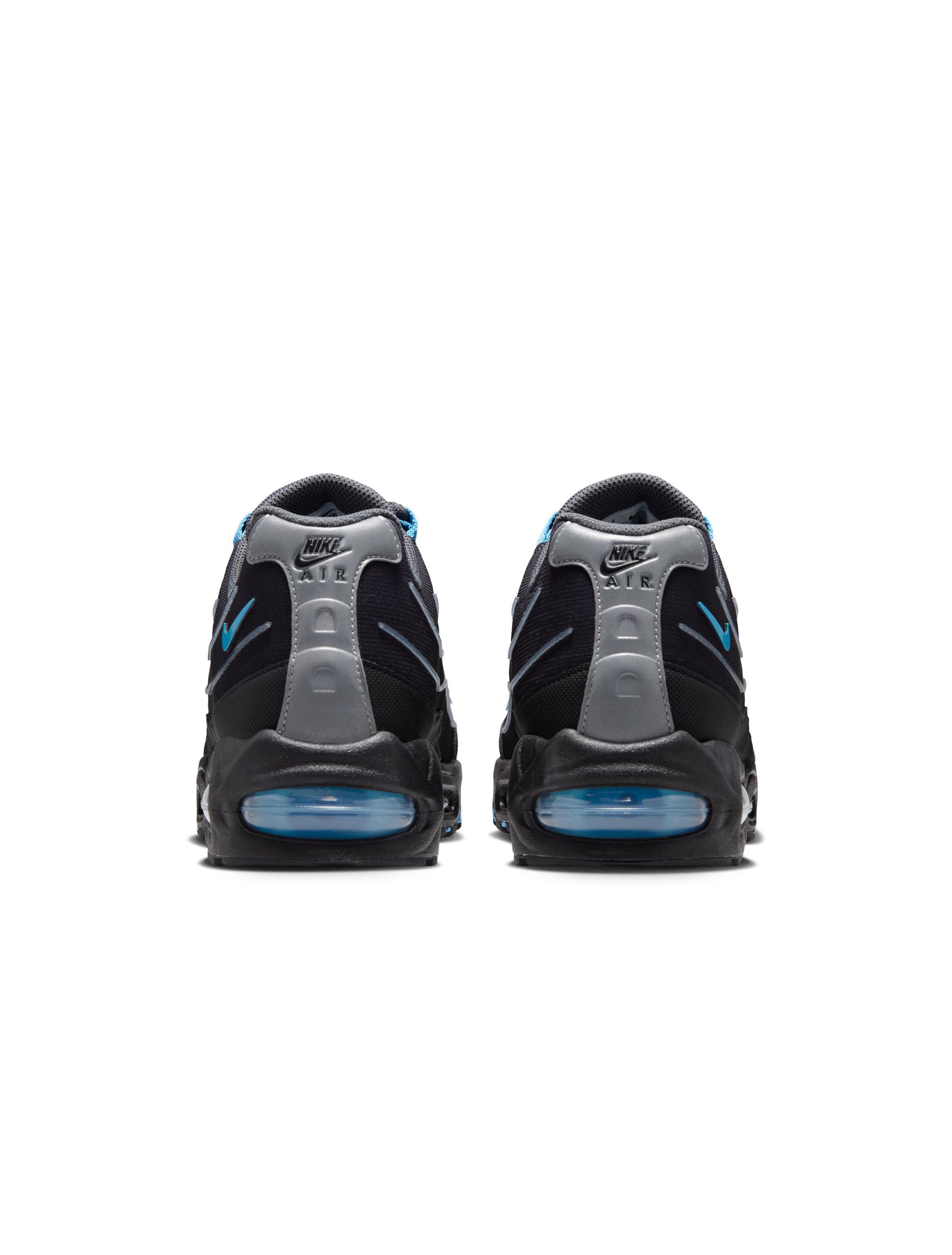 Nike Mens Air Max 95 Tech - Black/University Blue by Denim Exchange