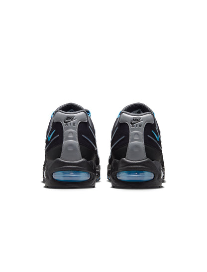 Nike Mens Air Max 95 Tech - Black/University Blue by Denim Exchange