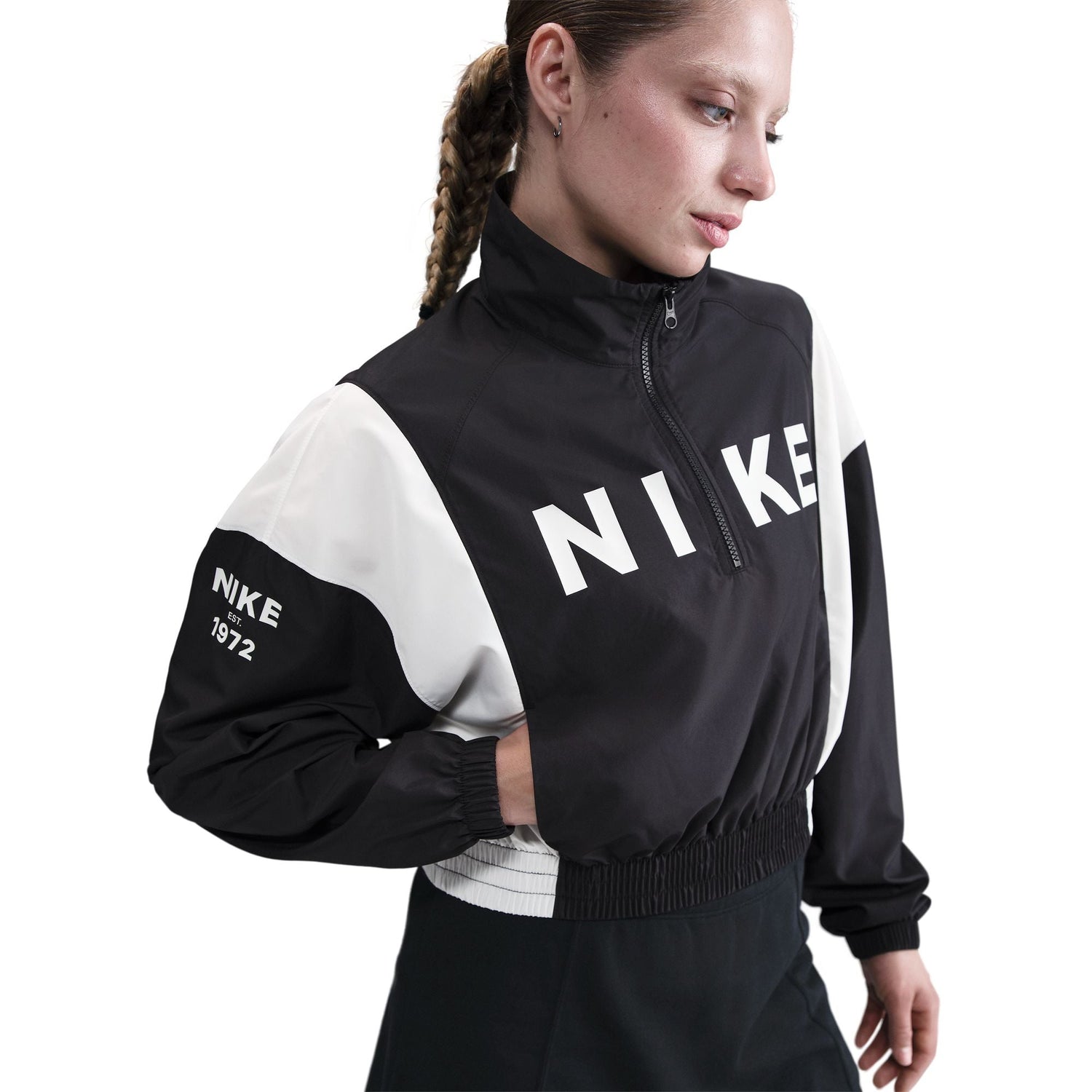 Nike Womens Sportswear Lightweight Zip Jacket - Black by Denim Exchange