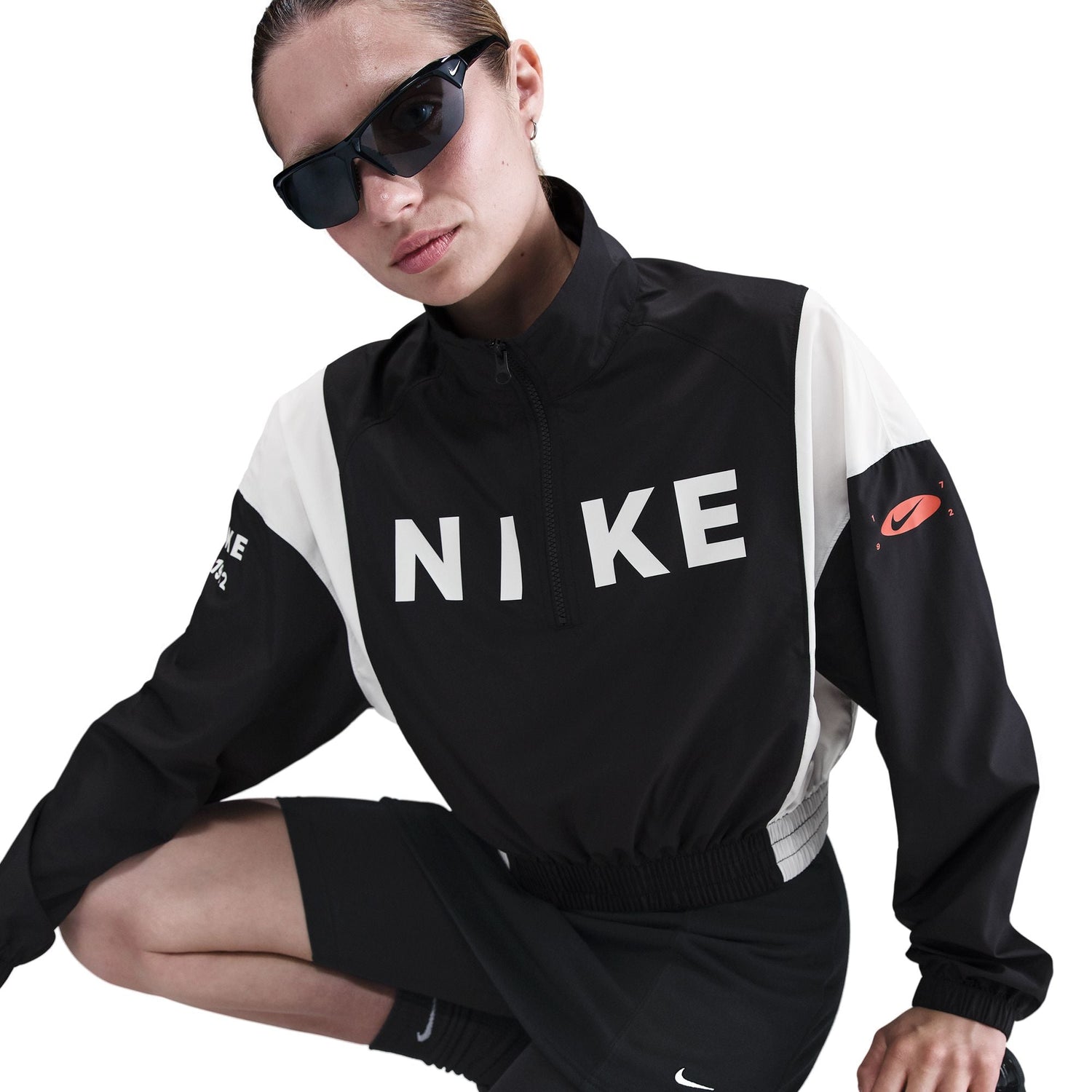 Nike Womens Sportswear Lightweight Zip Jacket - Black by Denim Exchange