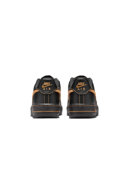 Nike Big Kids Air Force 1 Lv8 - Black/Desert Ochre by Denim Exchange