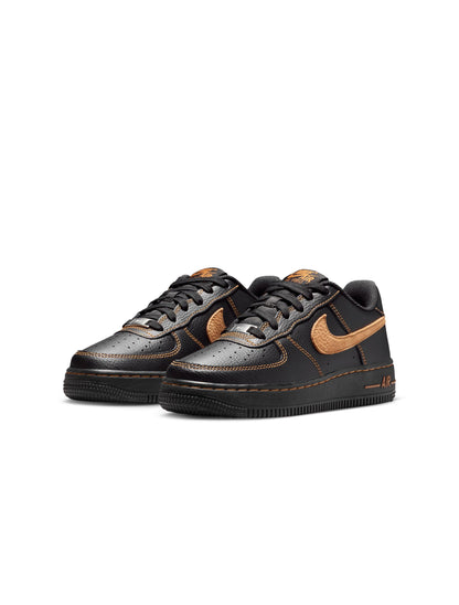 Nike Big Kids Air Force 1 Lv8 - Black/Desert Ochre by Denim Exchange