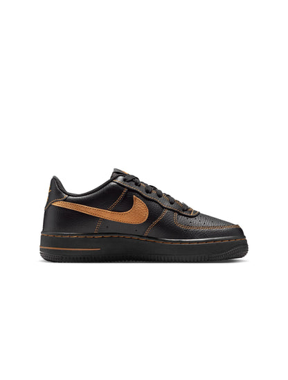 Nike Big Kids Air Force 1 Lv8 - Black/Desert Ochre by Denim Exchange