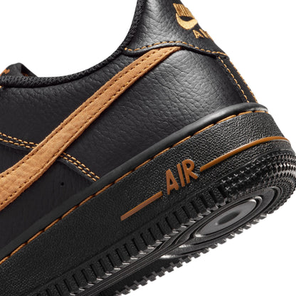 Nike Big Kids Air Force 1 Lv8 - Black/Desert Ochre by Denim Exchange