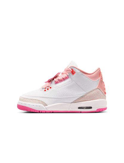 Air Jordan Big Kids 3 Retro - Spring Flowers by Denim Exchange