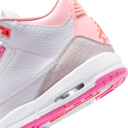 Air Jordan Big Kids 3 Retro - Spring Flowers by Denim Exchange
