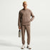 Nike Mens Primary NanoKnit Pullover Hoodie - Mink Brown by Denim Exchange