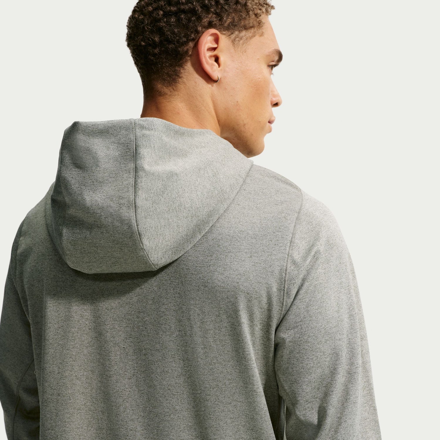 Nike Mens Primary NanoKnit Dri-Fit Pullover Hoodie - Green by Denim Exchange