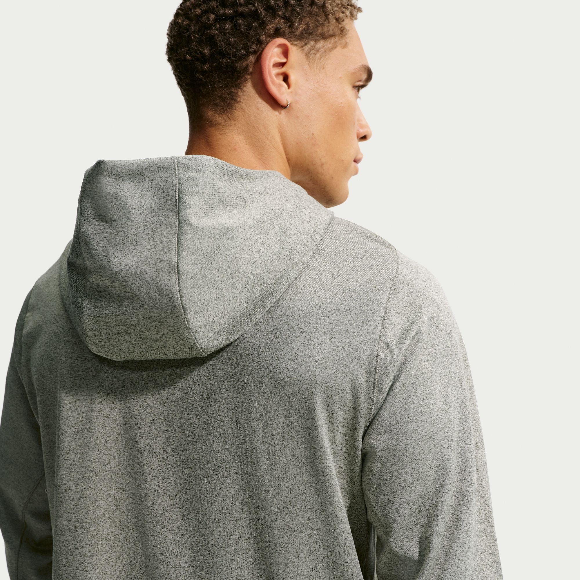 Nike Mens Primary NanoKnit Dri-Fit Pullover Hoodie - Green by Denim Exchange