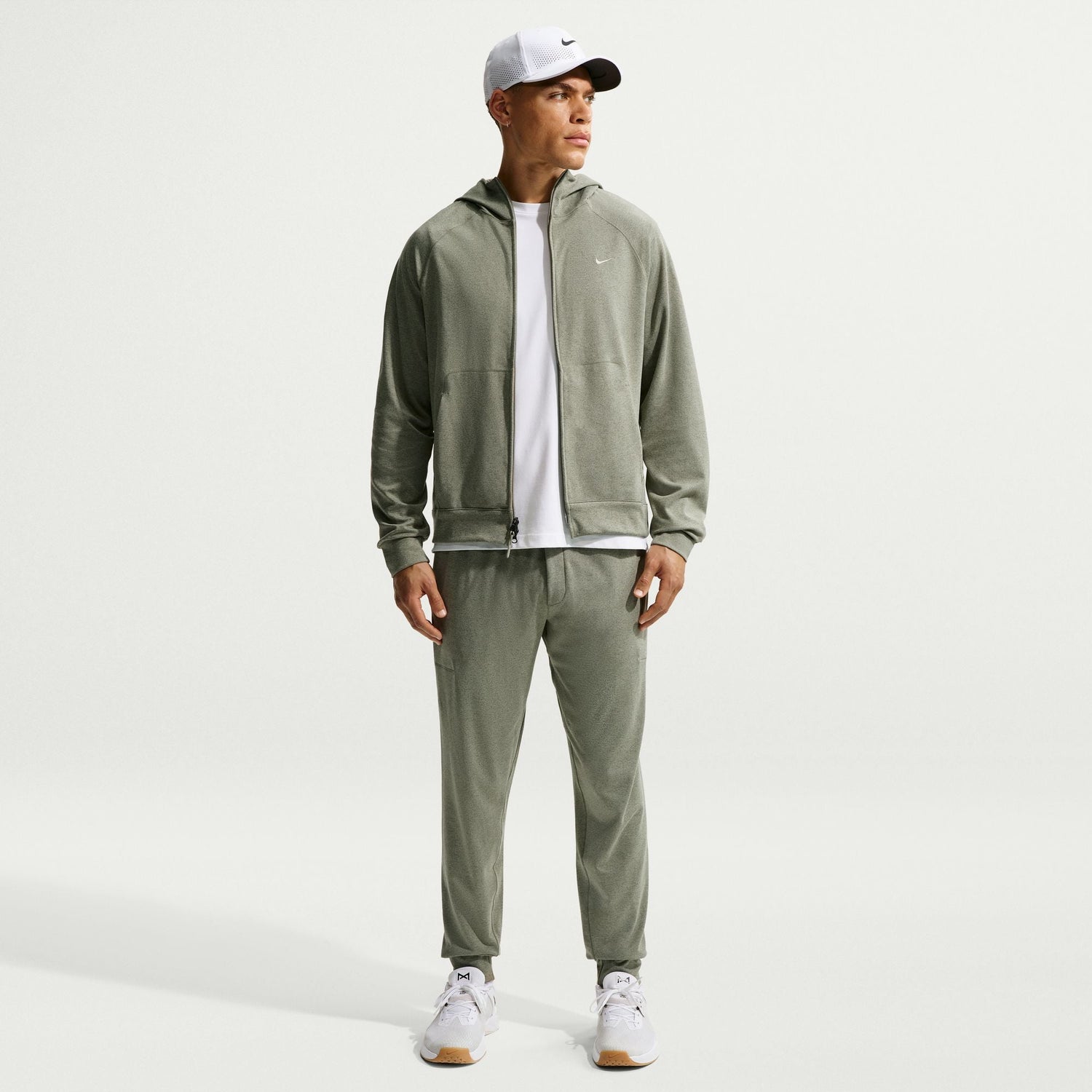 Nike Mens Primary NanoKnit Dri-Fit Joggers - Green by Denim Exchange