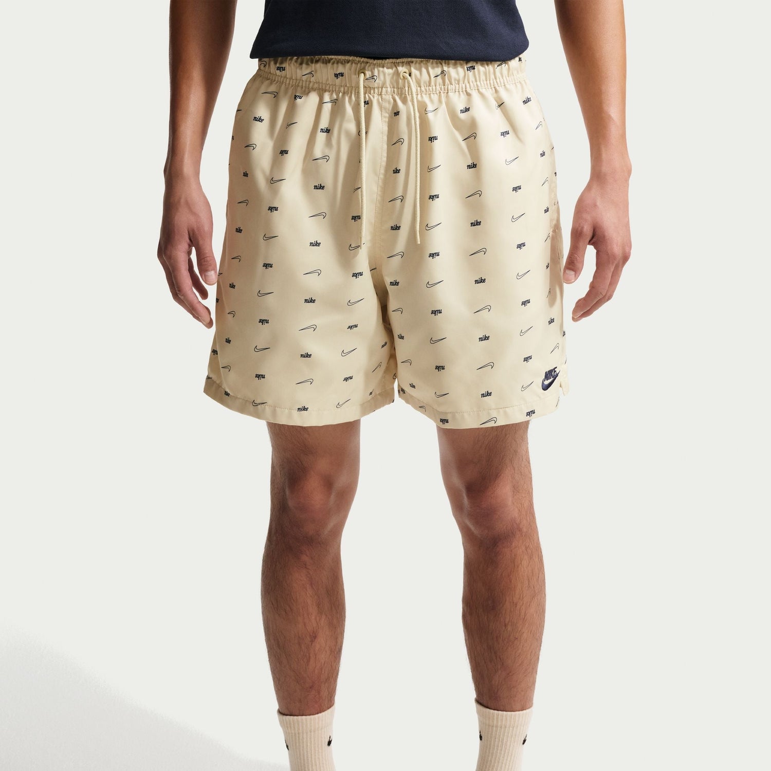 Nike Mens Sportswear Club Woven Shorts - Light Khaki by Denim Exchange