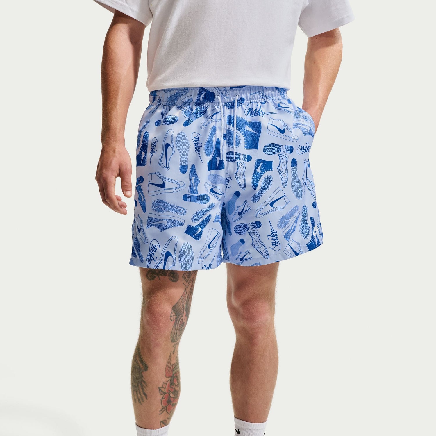 Nike Mens Sportswear Club Woven Shorts - Hydrogen Blue by Denim Exchange