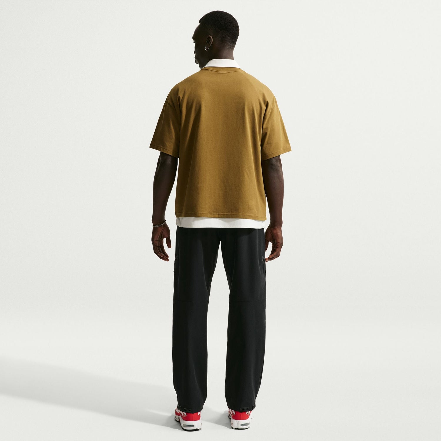 Nike Mens Life Tee - Olive Flak by Denim Exchange