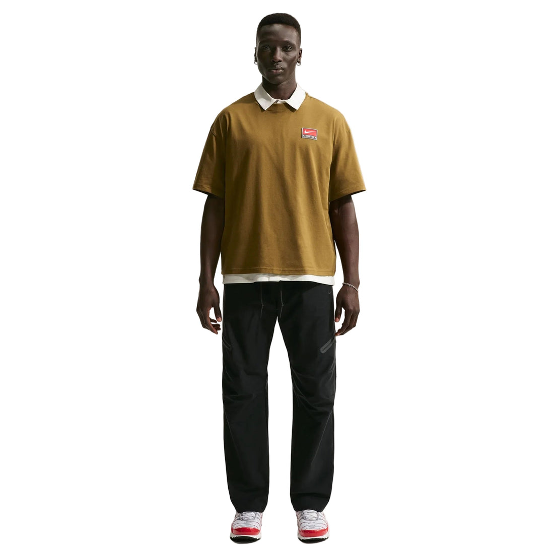 Nike Mens Life Tee - Olive Flak by Denim Exchange
