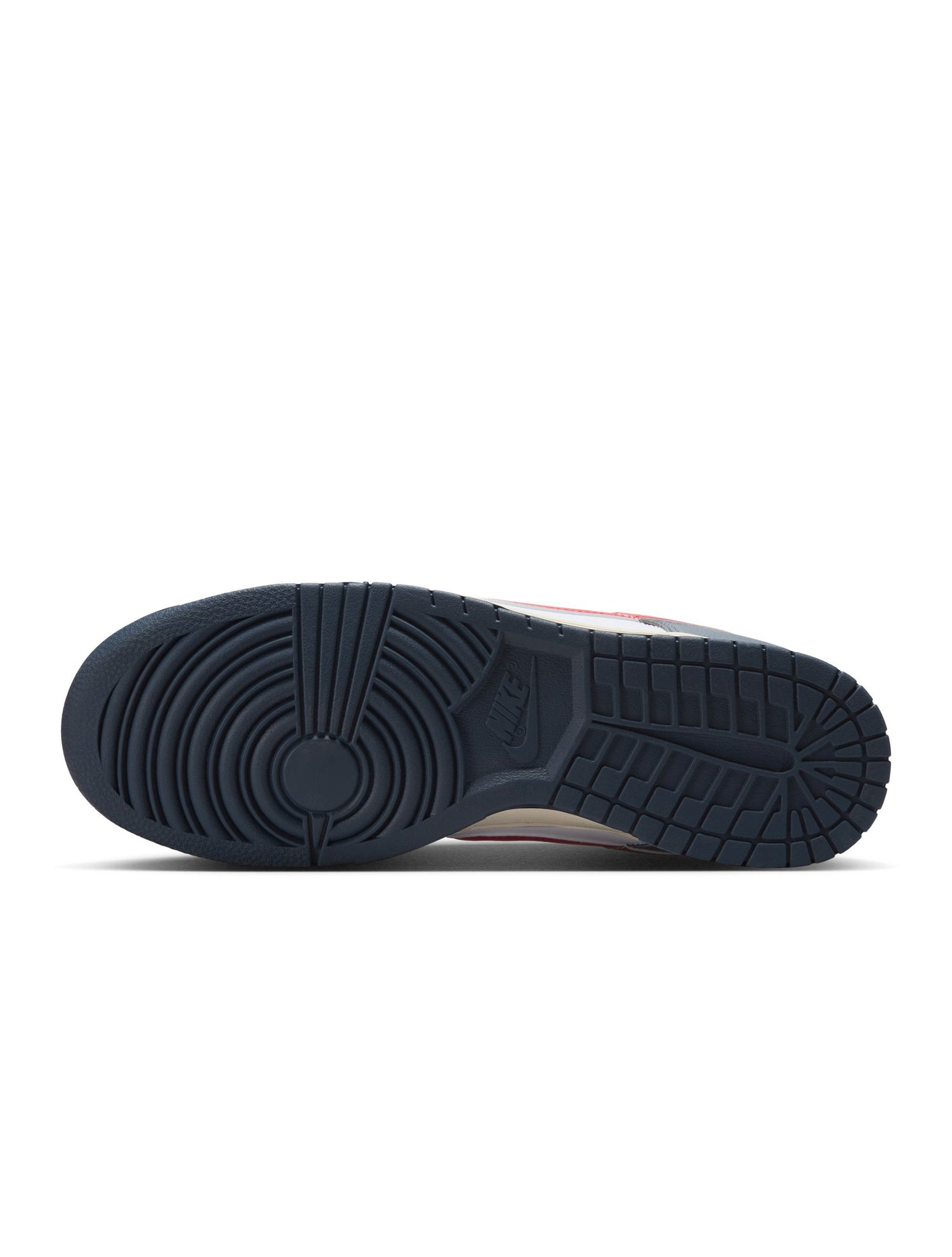 Nike Mens Dunk Low Retro - White/University Red by Denim Exchange