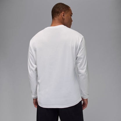 Air Jordan Mens Gamma Long Sleeve - White by Denim Exchange