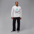 Air Jordan Mens Gamma Long Sleeve - White by Denim Exchange