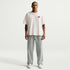 Nike Mens Solo Swoosh Joggers - Grey/White by Denim Exchange