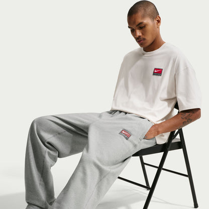 Nike Mens Solo Swoosh Joggers - Grey/White by Denim Exchange