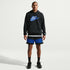 Nike Mens Fleece Hoodie - Black by Denim Exchange