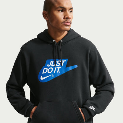 Nike Mens Fleece Hoodie - Black by Denim Exchange