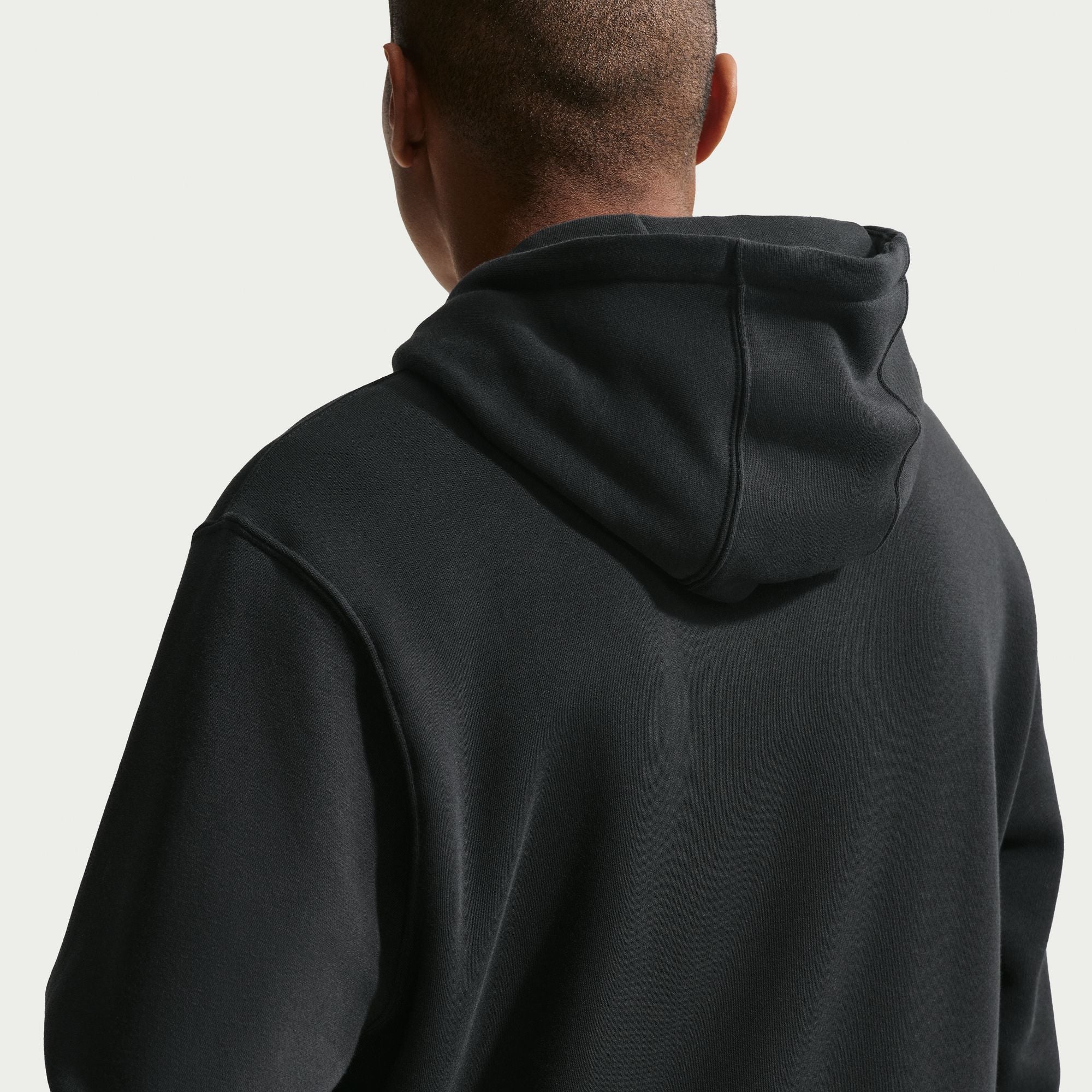 Nike Mens Fleece Hoodie - Black by Denim Exchange