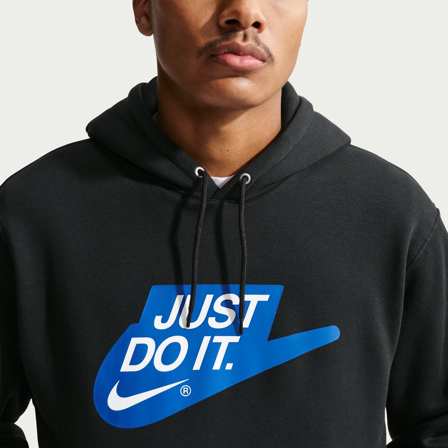Nike Mens Fleece Hoodie - Black by Denim Exchange