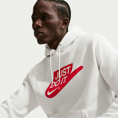 Nike Mens Fleece Hoodie - Sail by Denim Exchange