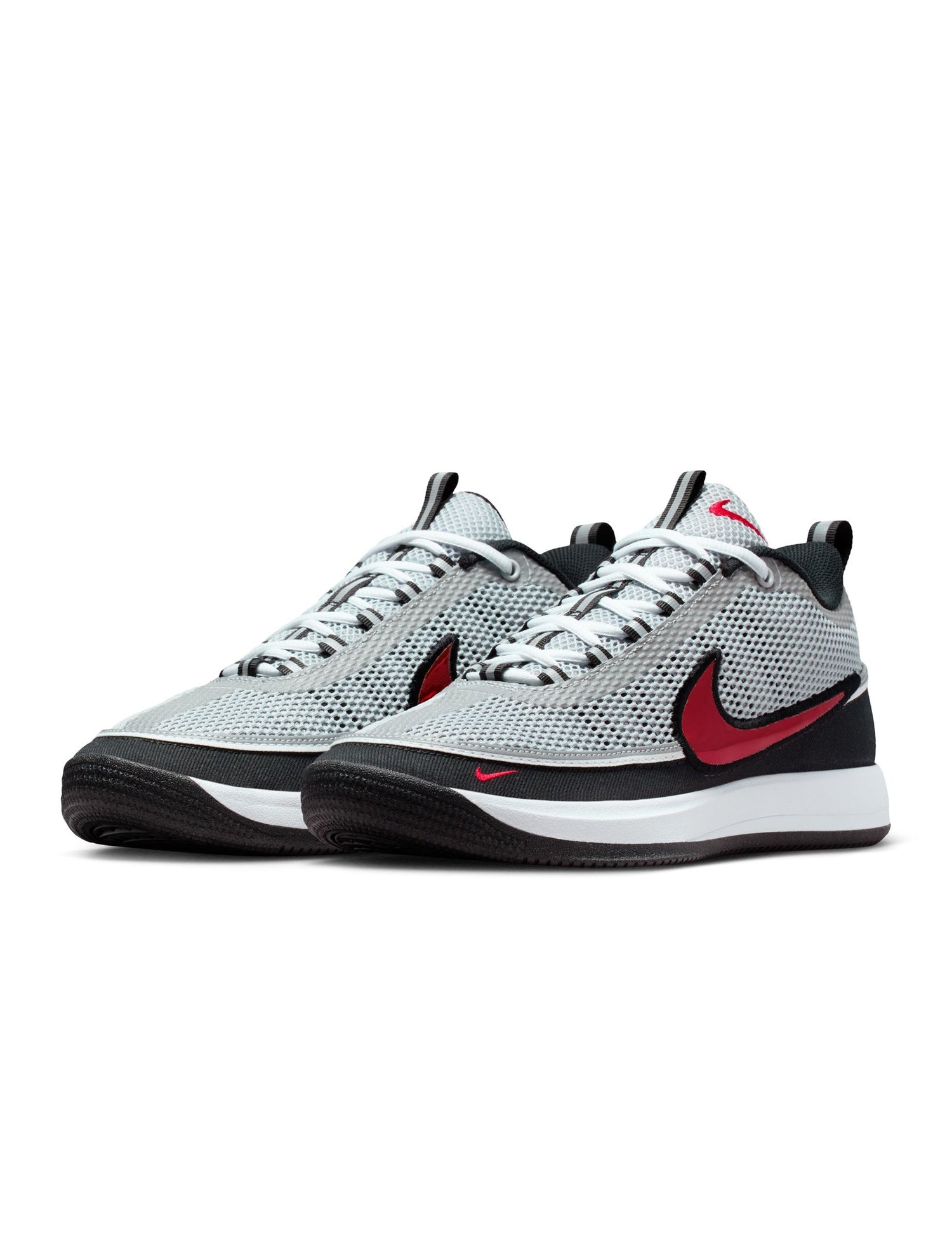 Nike Mens Book 2 Spiridon - Metallic Silver by Denim Exchange