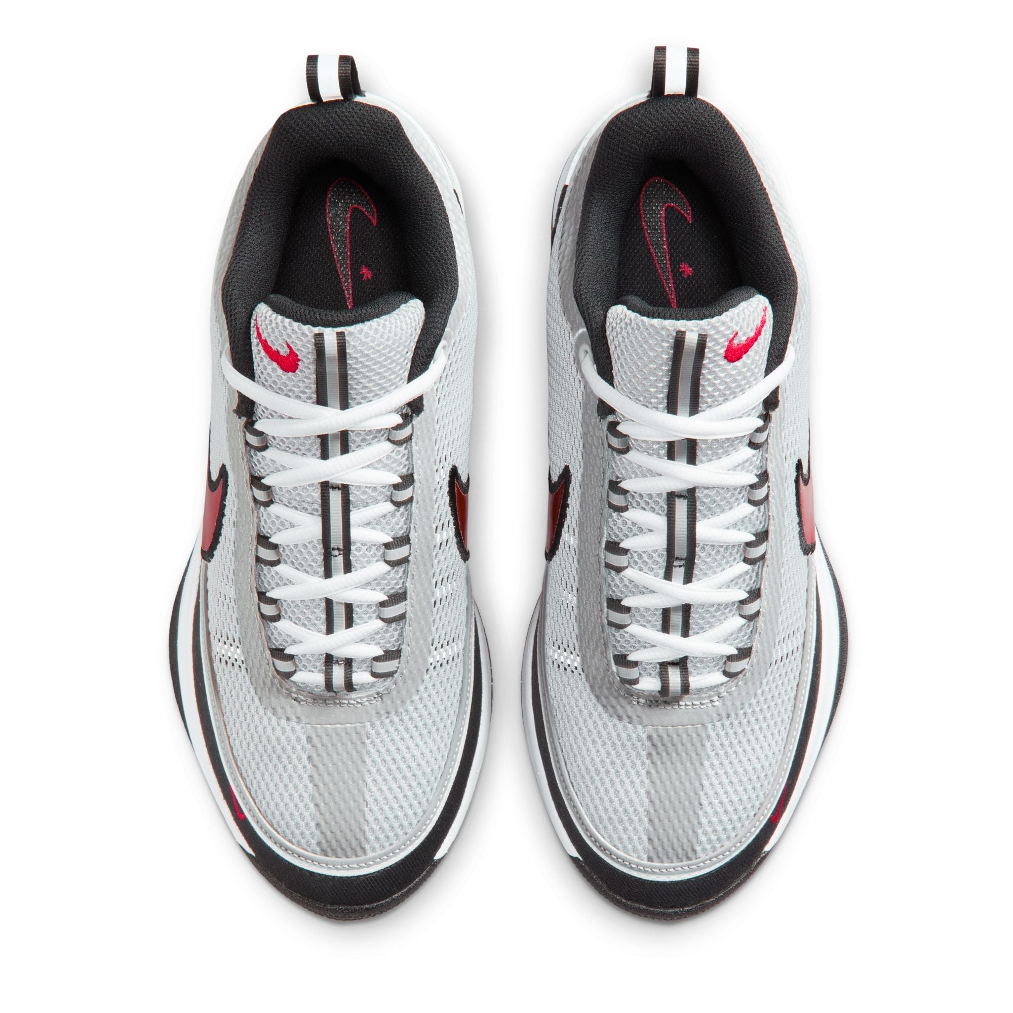 Nike Mens Book 2 Spiridon - Metallic Silver by Denim Exchange