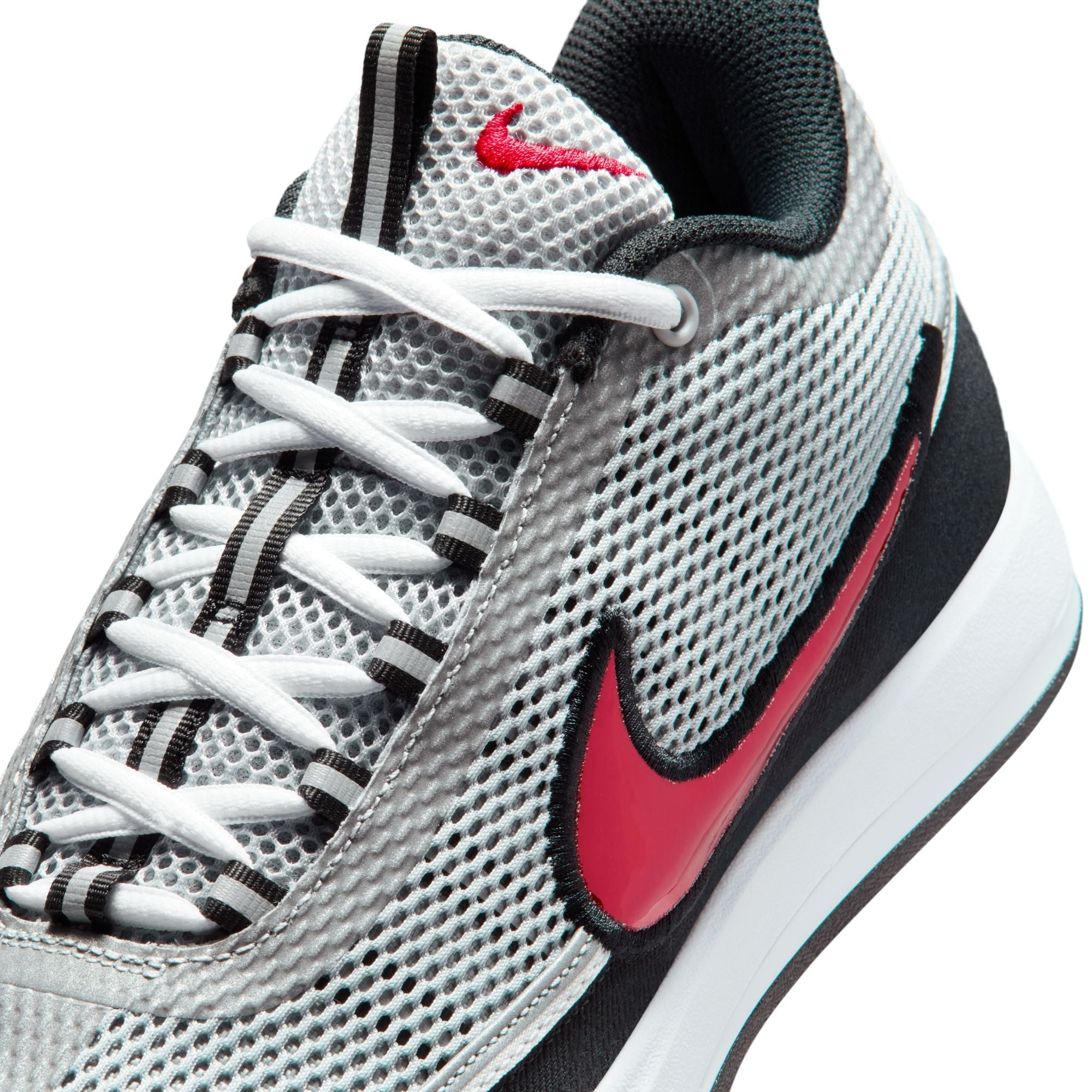 Nike Mens Book 2 Spiridon - Metallic Silver by Denim Exchange