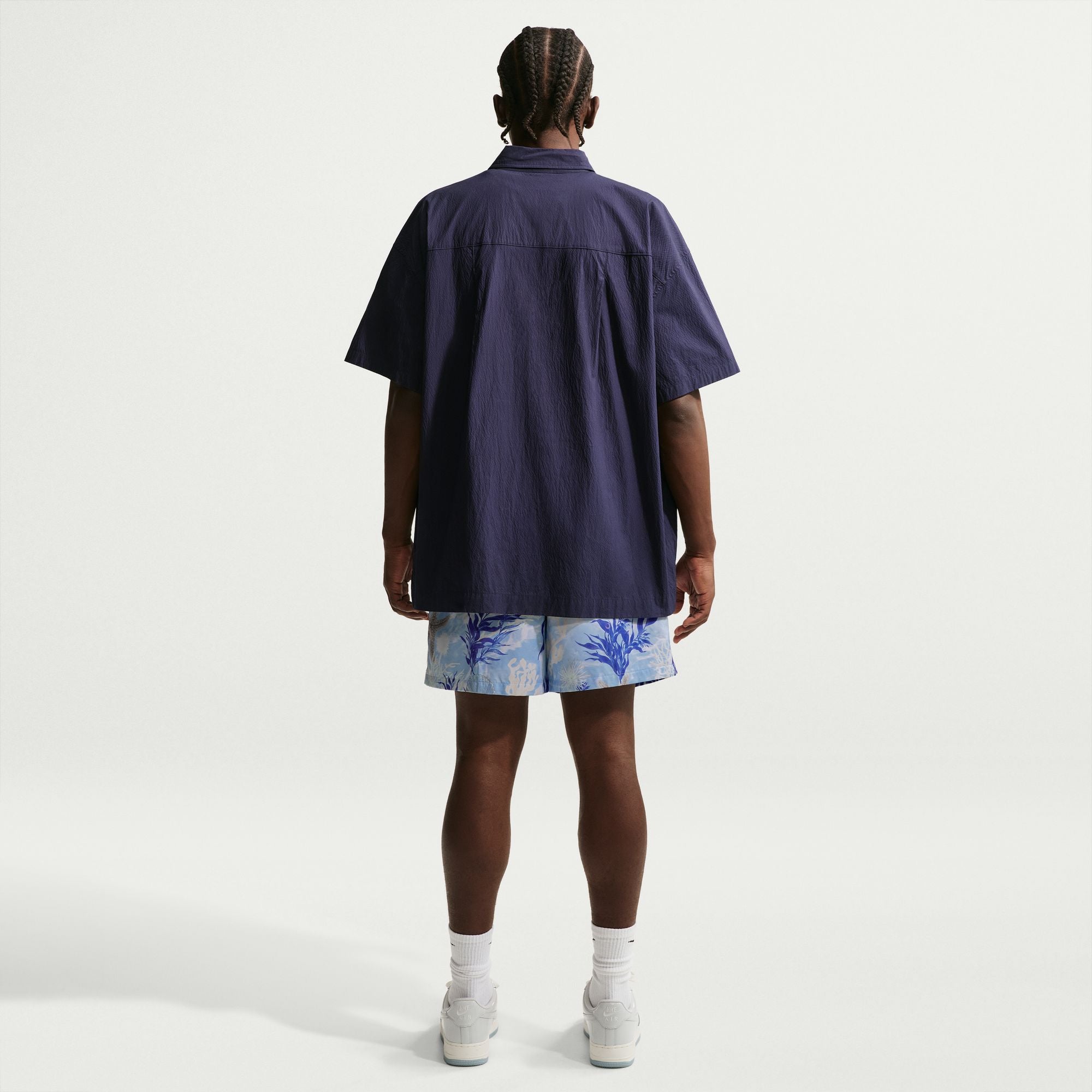 Nike Mens Club Flow Shorts - Celestine Blue by Denim Exchange