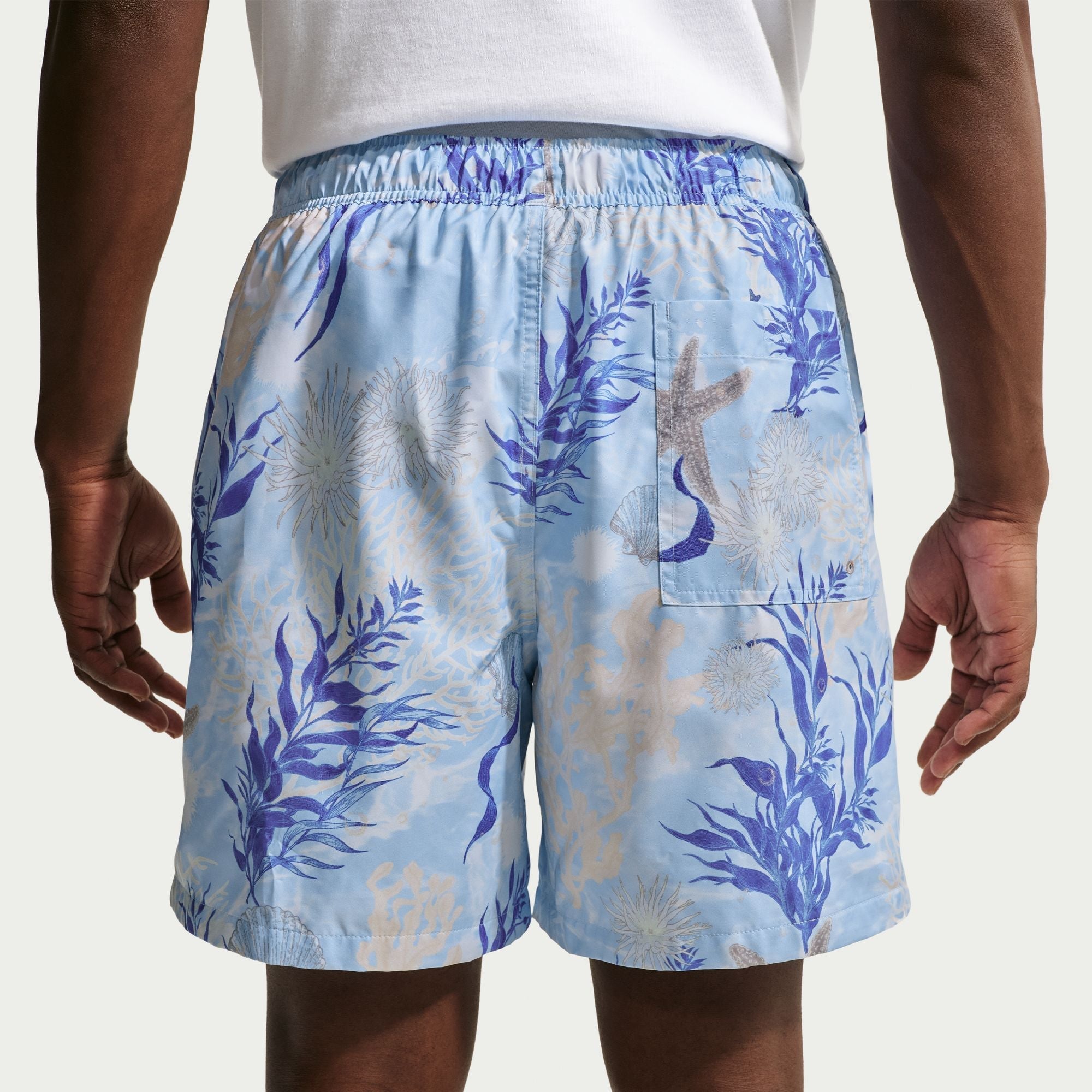 Nike Mens Club Flow Shorts - Celestine Blue by Denim Exchange