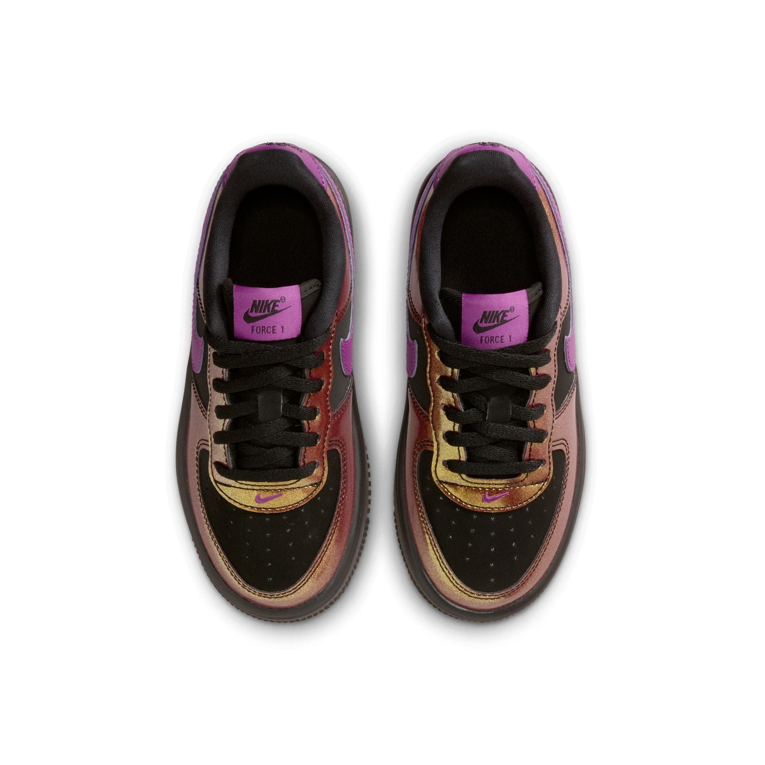 Nike (PS) Force 1 Low Lv8 4 - Black/Bold Berry by Denim Exchange