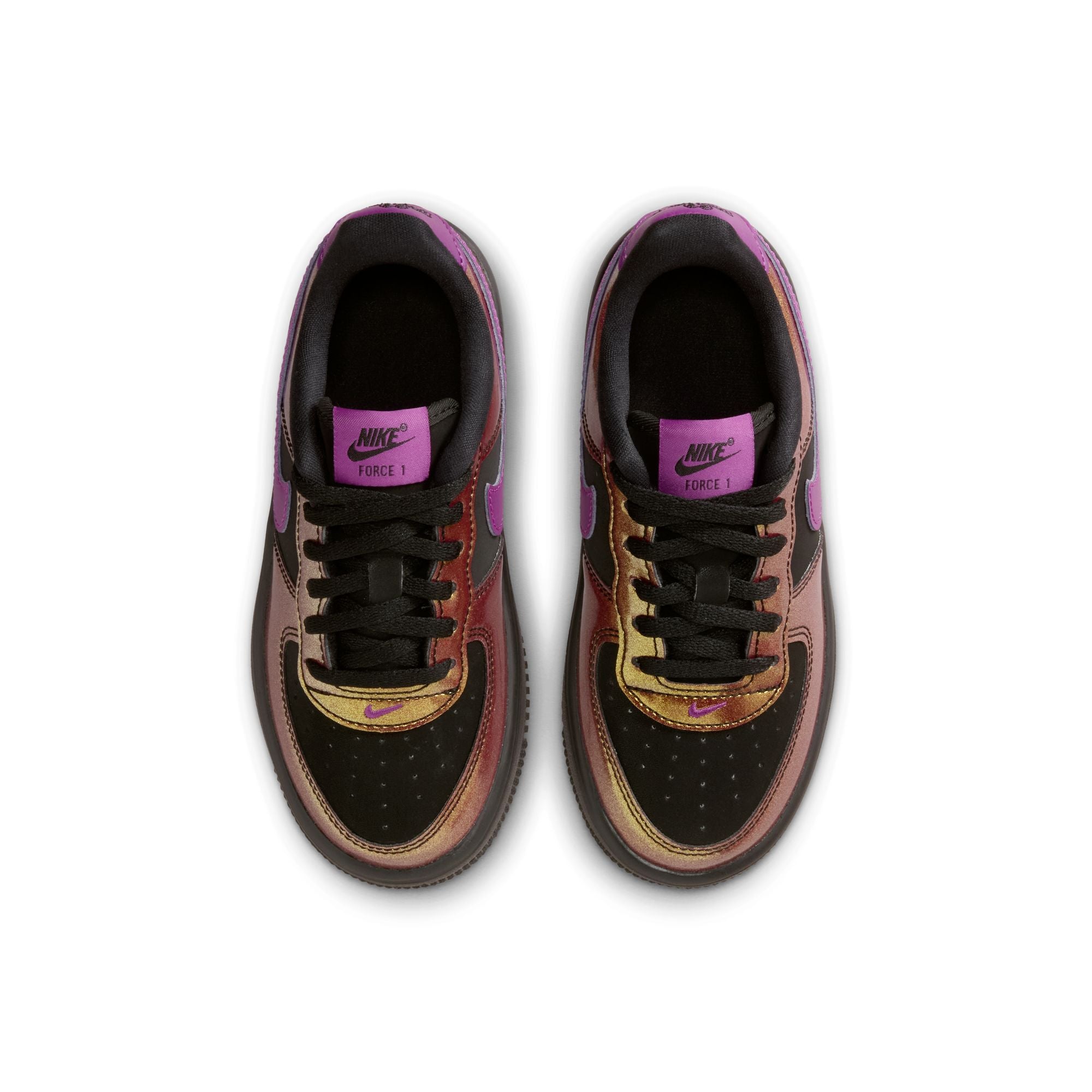 Nike (PS) Force 1 Low Lv8 4 - Black/Bold Berry by Denim Exchange