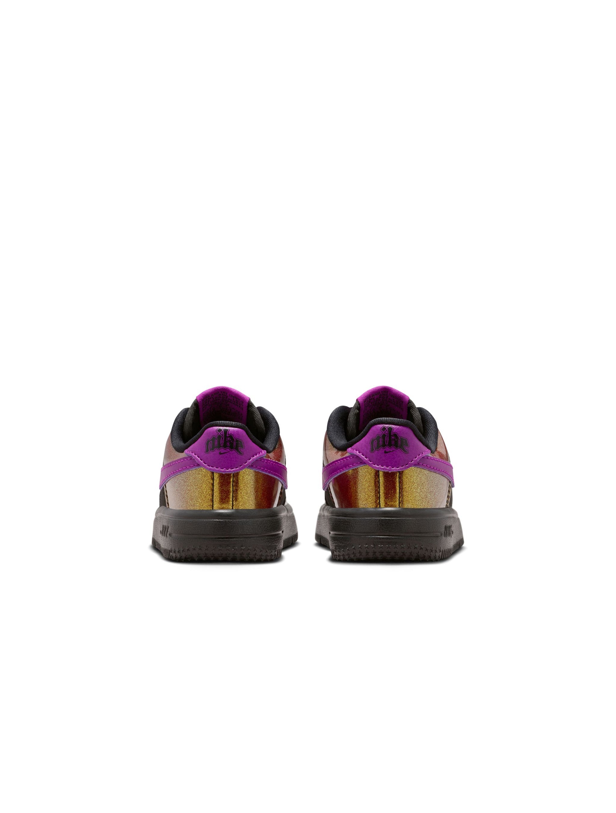 Nike (TD) Force 1 Low Lv8 4 - Black/Bold Berry by Denim Exchange