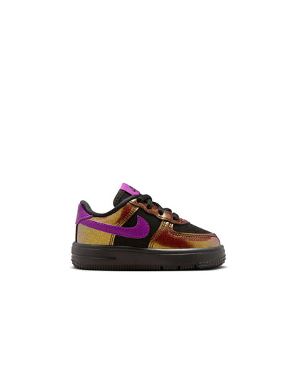 Nike (TD) Force 1 Low Lv8 4 - Black/Bold Berry by Denim Exchange