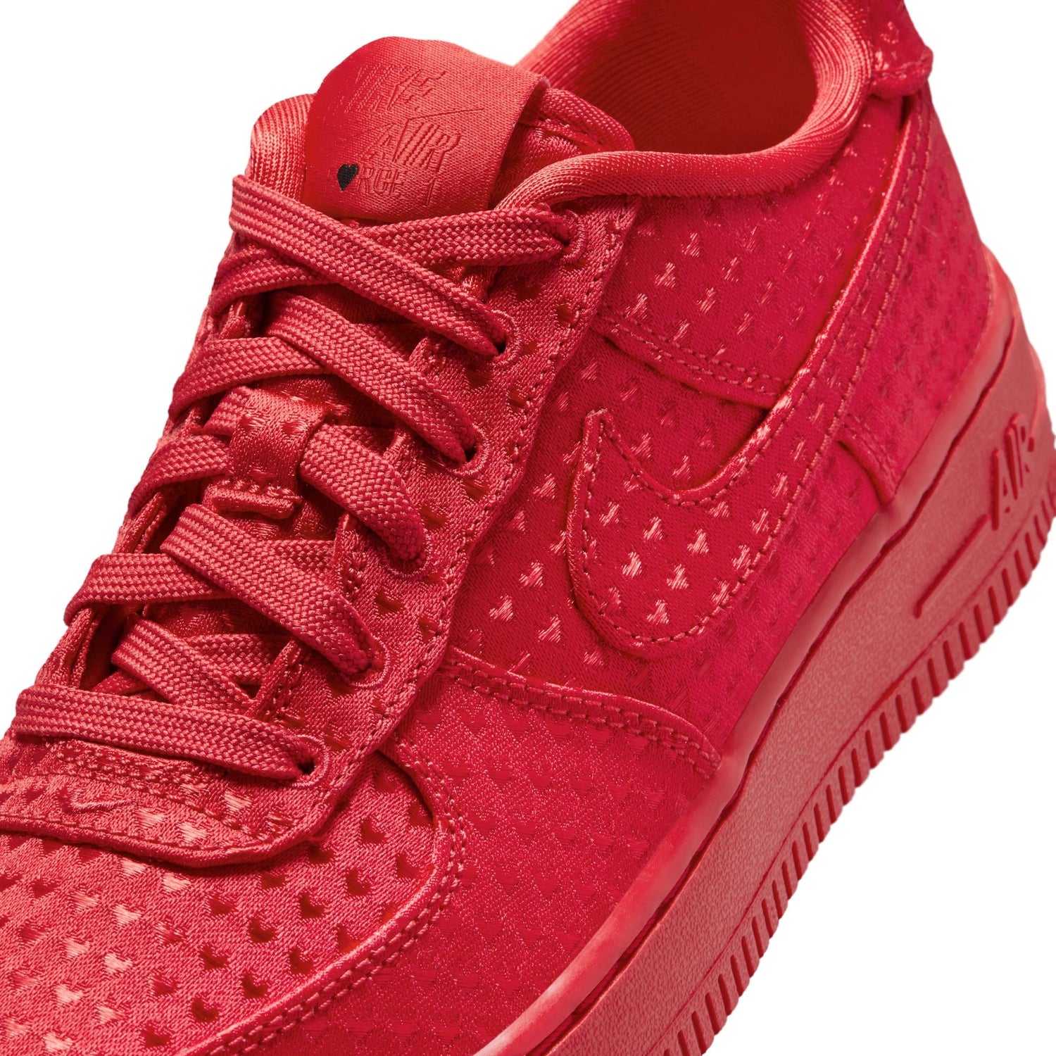 Nike Big Kids Air Force 1 - University Red by Denim Exchange