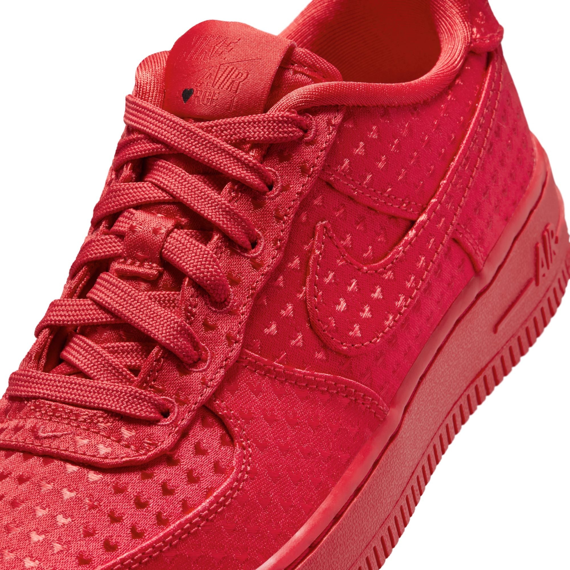 Nike Big Kids Air Force 1 - University Red by Denim Exchange
