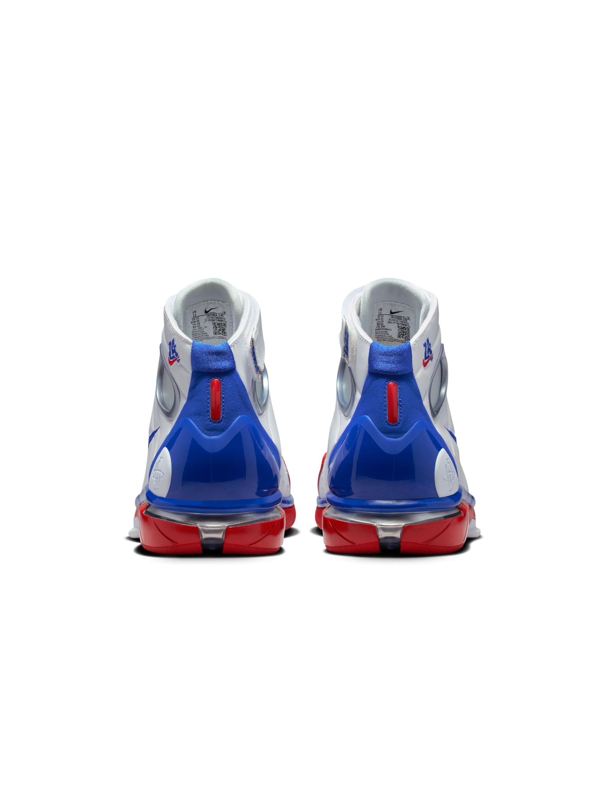Nike Mens Air Zoom Huarache 2K4 All Star White/Varsity Royal-Varsity Red by Denim Exchange