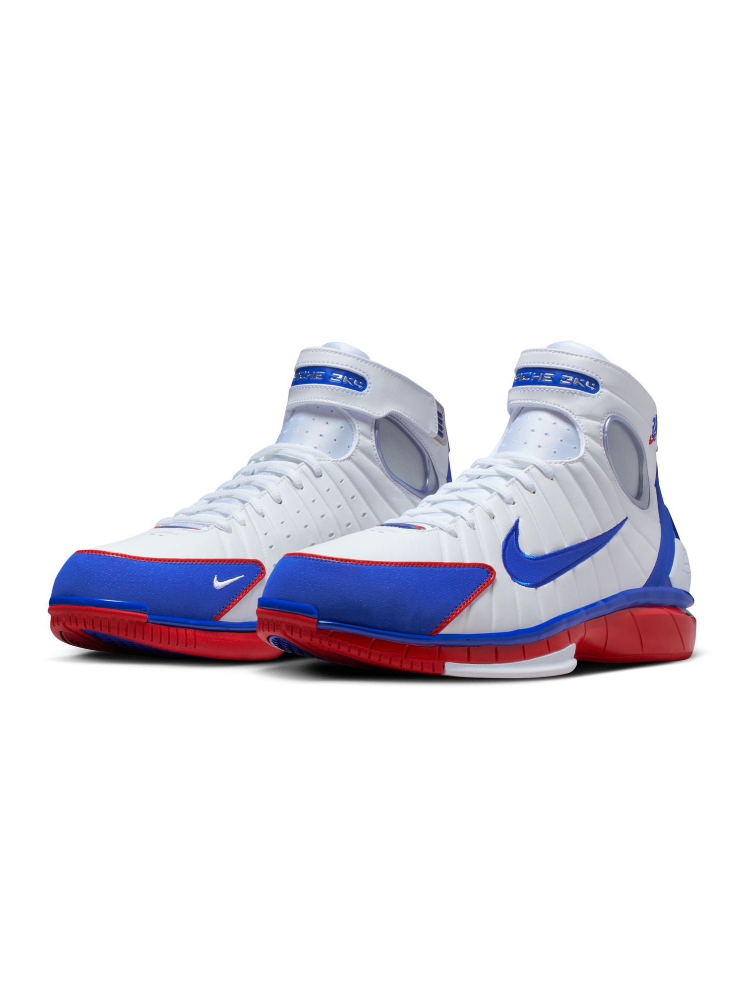 Nike Mens Air Zoom Huarache 2K4 All Star White/Varsity Royal-Varsity Red by Denim Exchange