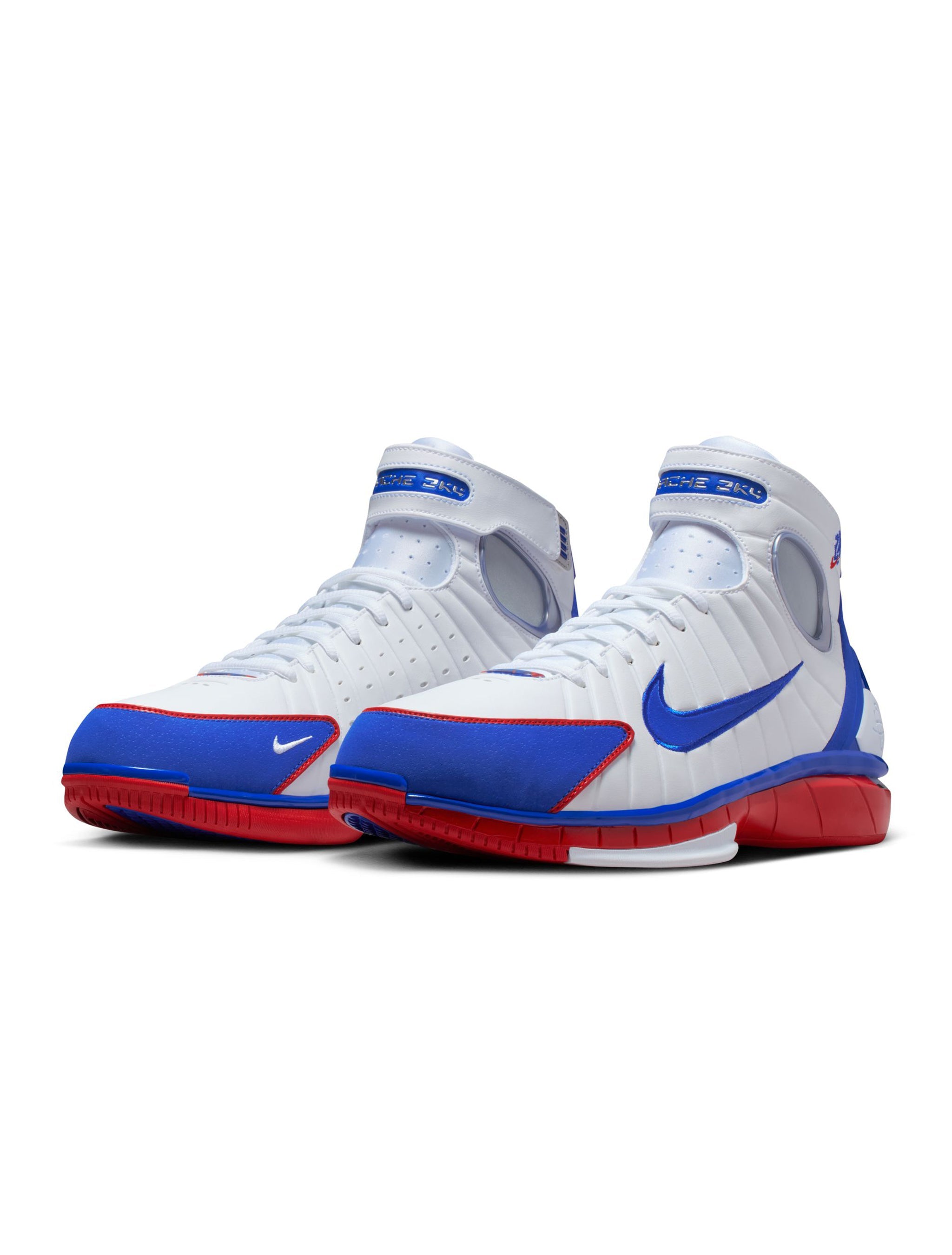 Nike Mens Air Zoom Huarache 2K4 All Star White/Varsity Royal-Varsity Red by Denim Exchange