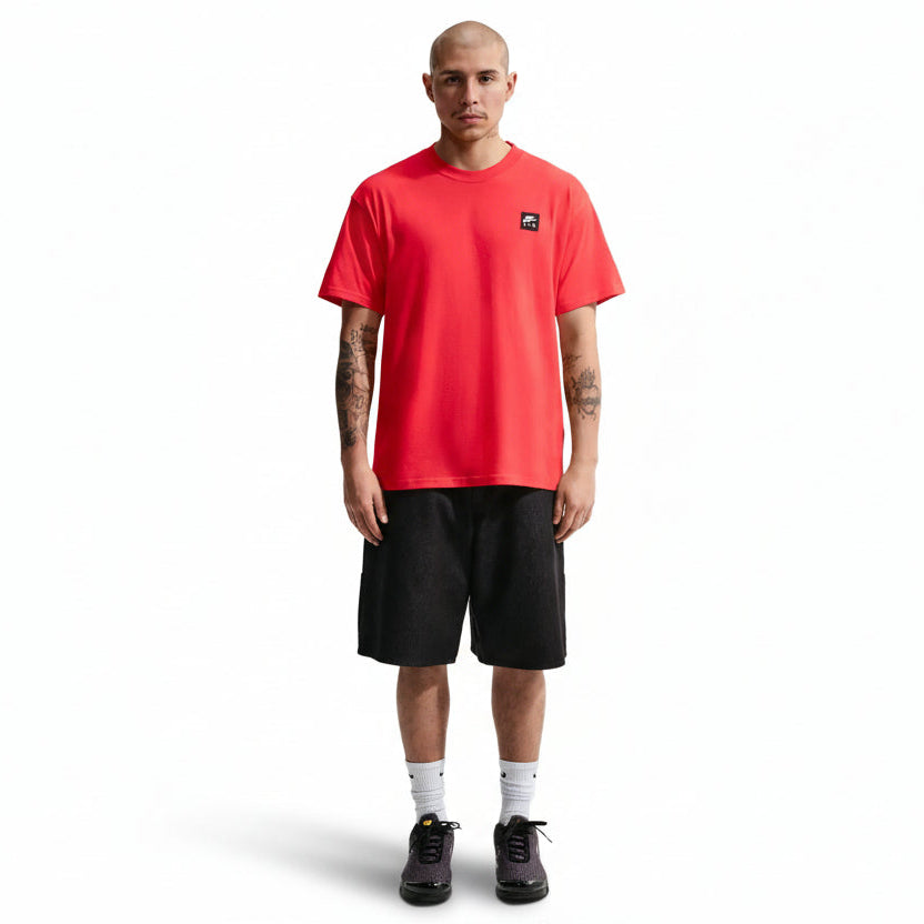 Nike Mens Sportswear Air Tee - Light Crimson by Denim Exchange