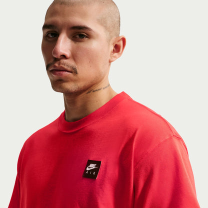 Nike Mens Sportswear Air Tee - Light Crimson by Denim Exchange