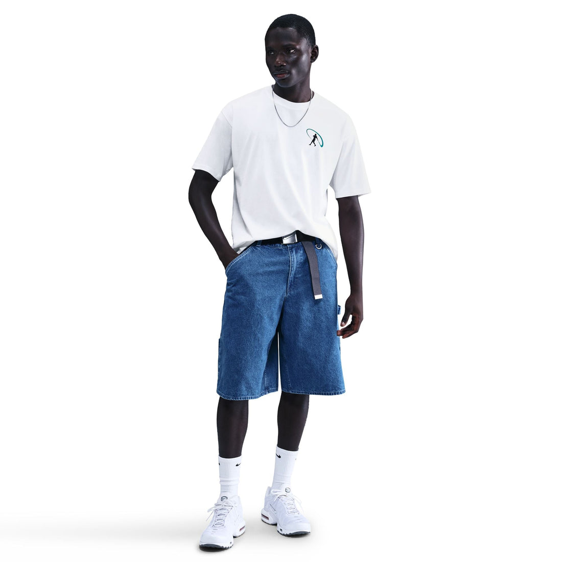 Nike Mens Max90 Tee - White by Denim Exchange